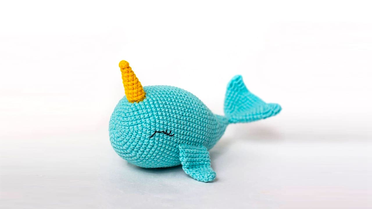 Crochet Unicorn Whale PDF Amigurumi Free Pattern 5