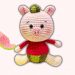 Crochet Watermelon Pig PDF Amigurumi Free Pattern 01 75x75