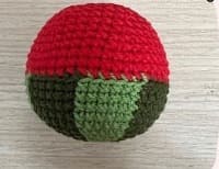 Crochet Watermelon Pig PDF Amigurumi Free Pattern Body