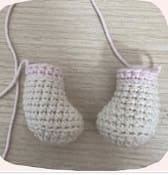 Crochet Watermelon Pig PDF Amigurumi Free Pattern Legs