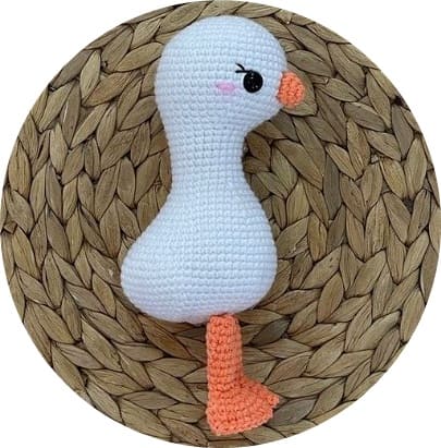 Cute Crochet Goose PDF Amigurumi Free Pattern Legs