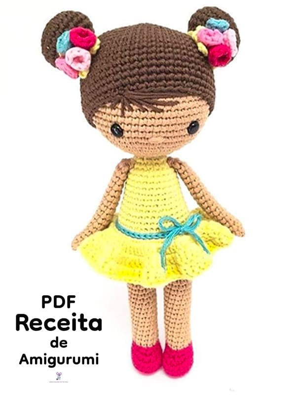 PDF Croche Boneca Chloe Receita De Amigurumi Gratis 1