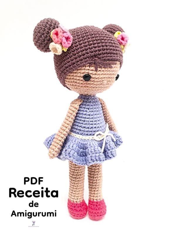 PDF Croche Boneca Chloe Receita De Amigurumi Gratis 2