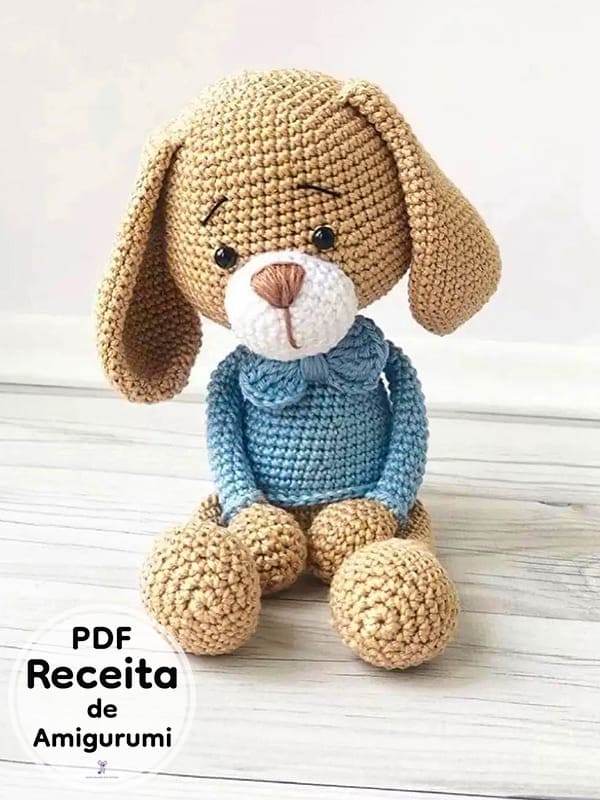 PDF Croche Cachorro Pequeno Receita De Amigurumi Gratis 1