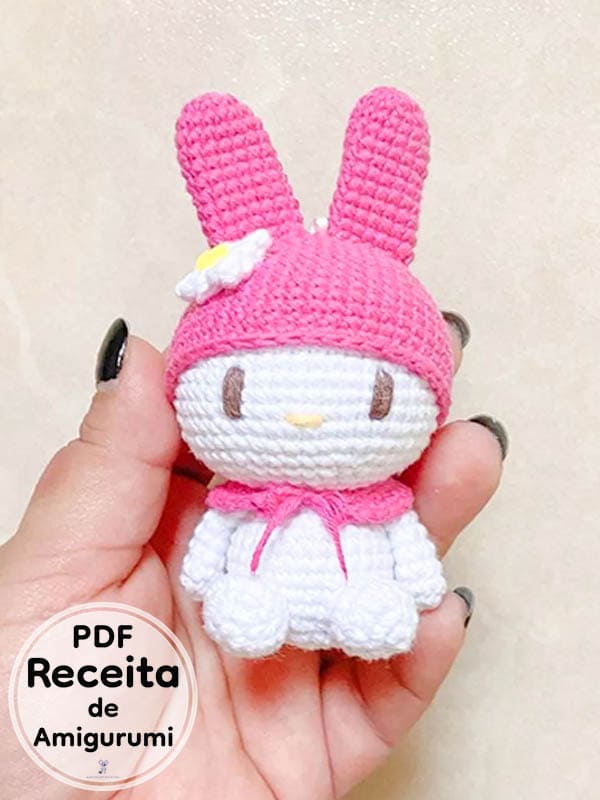 PDF Croche Coelhinho Melody Receita De Amigurumi Gratis 2