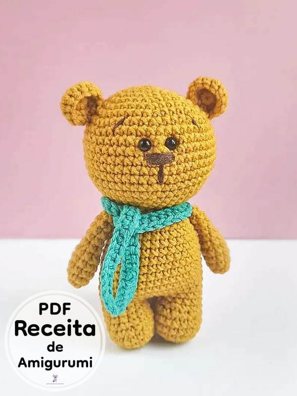 PDF Croche Mini Urso Receita De Amigurumi Gratis 2