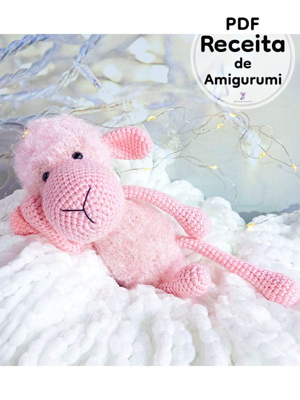 PDF Croche Ovelha Facil Receita De Amigurumi Gratis 3