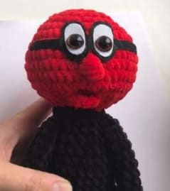 Prince Cherry Crochet Doll PDF Amigurumi Free Pattern 20