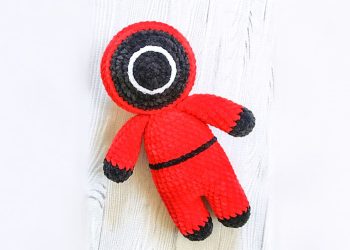 Squid Game Guard Crochet Doll PDF Amigurumi Free Pattern