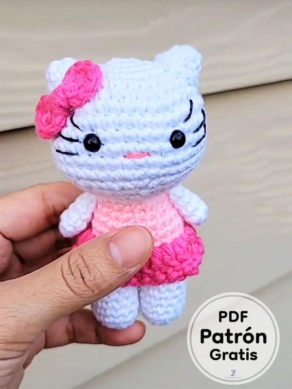 Amigurumi Hello Kitty Patron Gratis Paso A Paso 1
