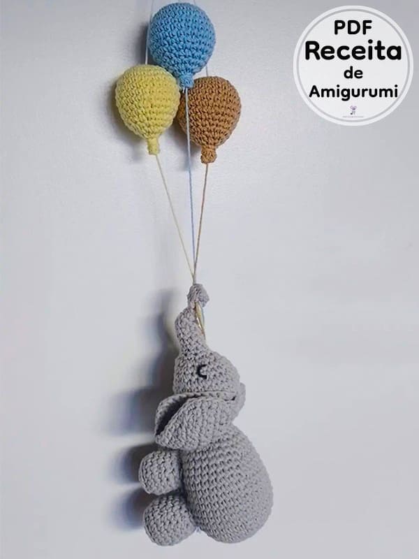 Bebe Elefante Croche Receita De Amigurumi PDF Gratis 1