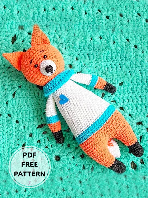 Crochet Baby Fox Amigurumi Free Pattern
