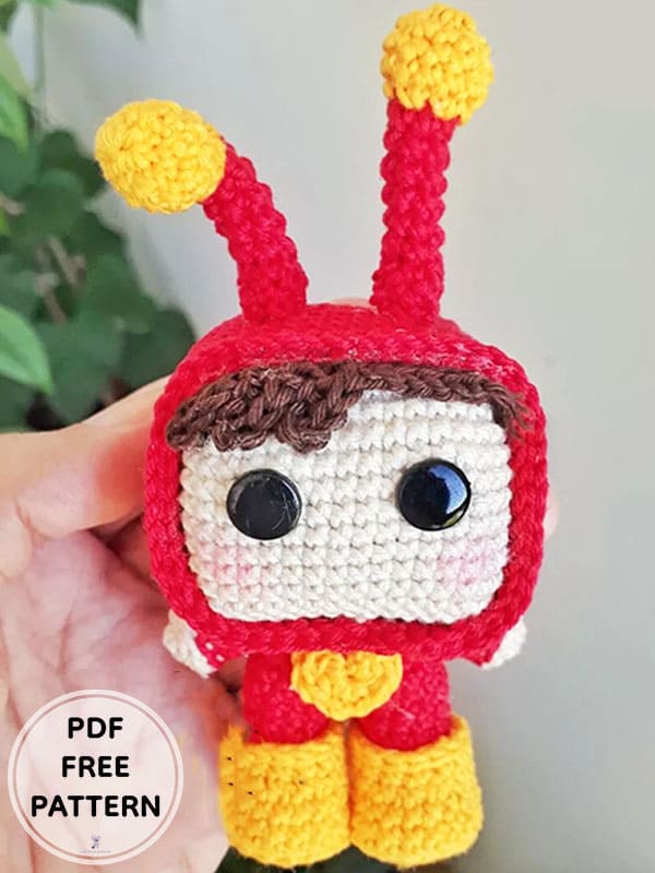 Crochet Cute Character Chapolin Amigurumi PDF Free Pattern 1