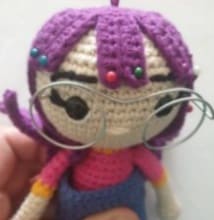 Crochet Doll Adela Amigurumi PDF Pattern Hair2