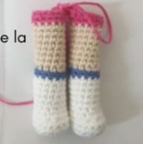 Crochet Doll Adela Amigurumi PDF Pattern Legs4