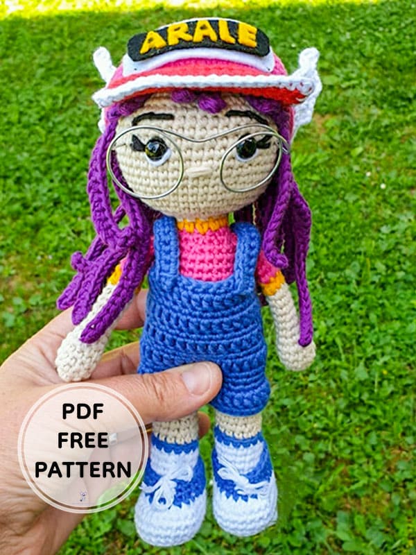 Crochet Doll Adela Amigurumi PDF Pattern01