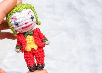 Crochet Doll The Joker PDF Amigurumi Free Pattern