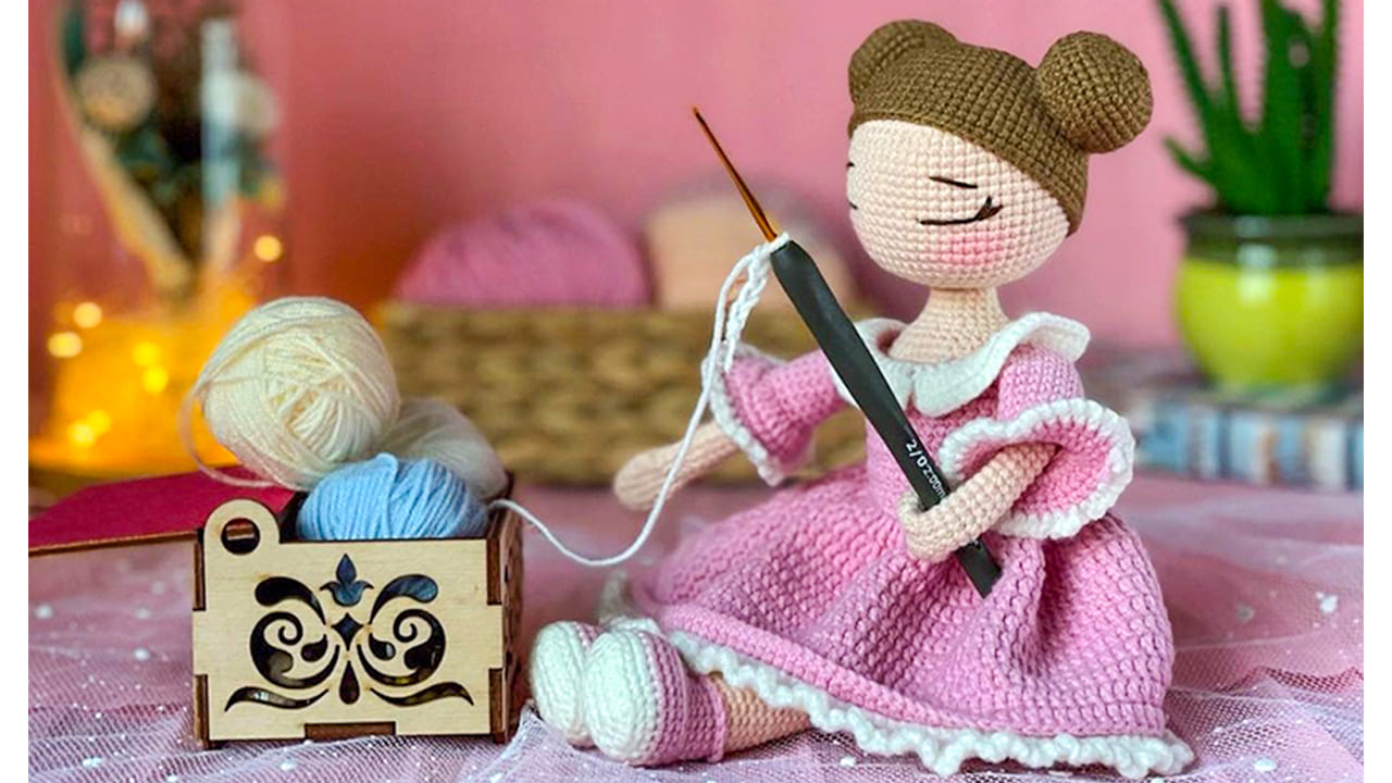 Crochet Doll Yuko PDF Amigurumi Free Pattern 4