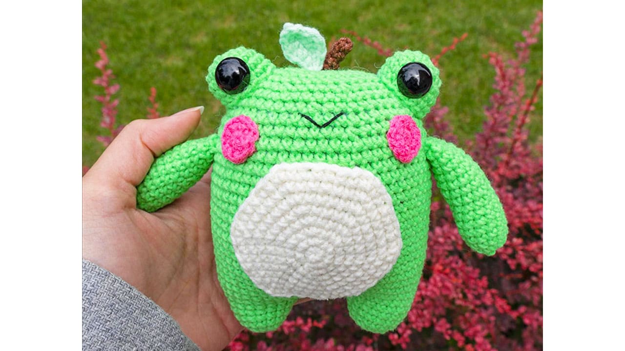 Crochet Frog 4