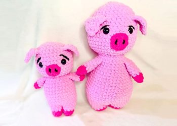 Crochet Plush Momma Pig PDF Amigurumi Free Pattern
