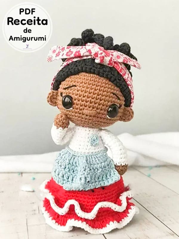 PDF Croche Boneca Senhora Alexia Receita De Amigurumi Gratis 2
