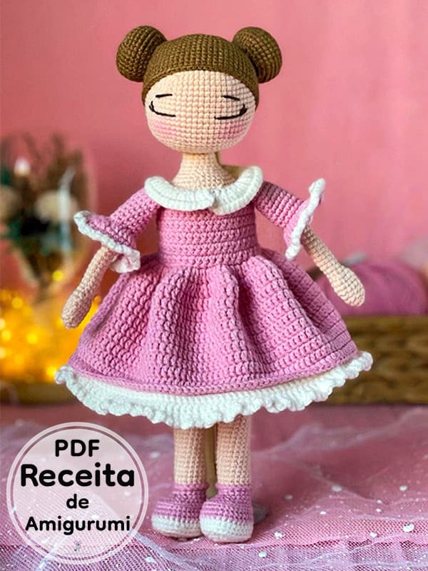 PDF Croche Boneca Yuko Receita De Amigurumi Gratis 1