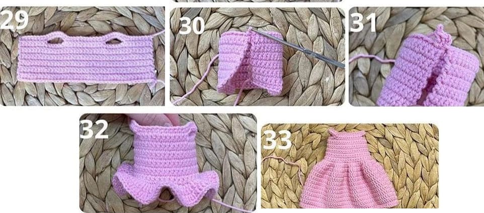 PDF Croche Boneca Yuko Receita De Amigurumi Gratis Vestido2
