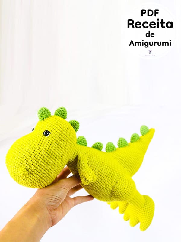 PDF Croche Dinossauro Receita De Amigurumi Gratis 1