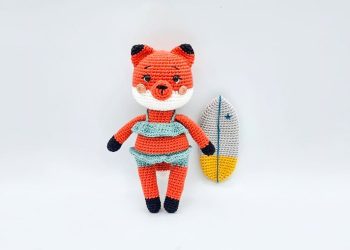 Crochet Fox Pau Amigurumi Free PDF Pattern
