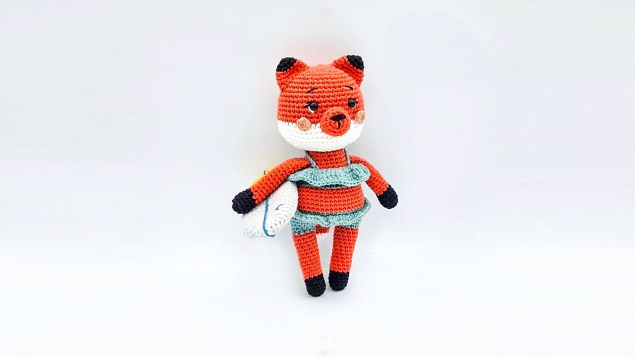 Crochet Fox Pau Amigurumi Free PDF Pattern 4