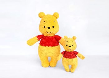 Winnie The Pooh Plush Crochet Bear Amigurumi Free Pattern