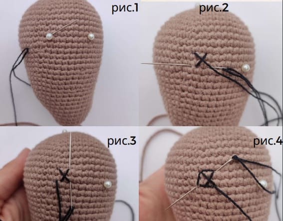 Baby Crochet Seal Amigurumi PDF Free Pattern 4