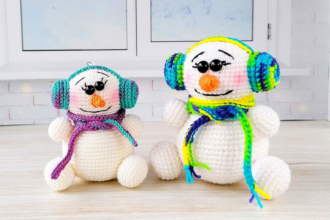 Mu Eco De Nieve Amigurumi Pdf Patr N Gratis Pdf Passo A Passo