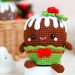 Christmas Crochet Cupcake Amigurumi Free Pattern 1 75x75