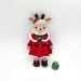Christmas Crochet Deer Lucie Amigurumi Free Pattern 2 75x75