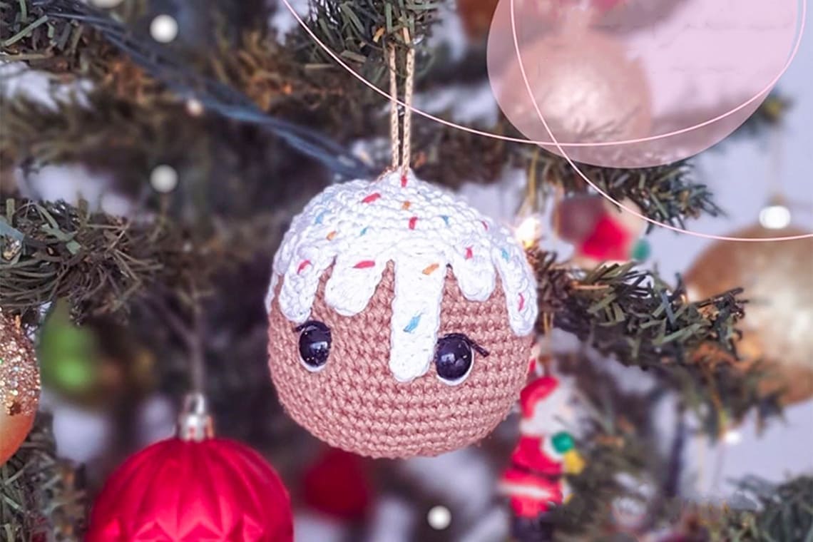 Crochet Christmas Ornaments Cookie PDF Free Amigurumi Patterns 2