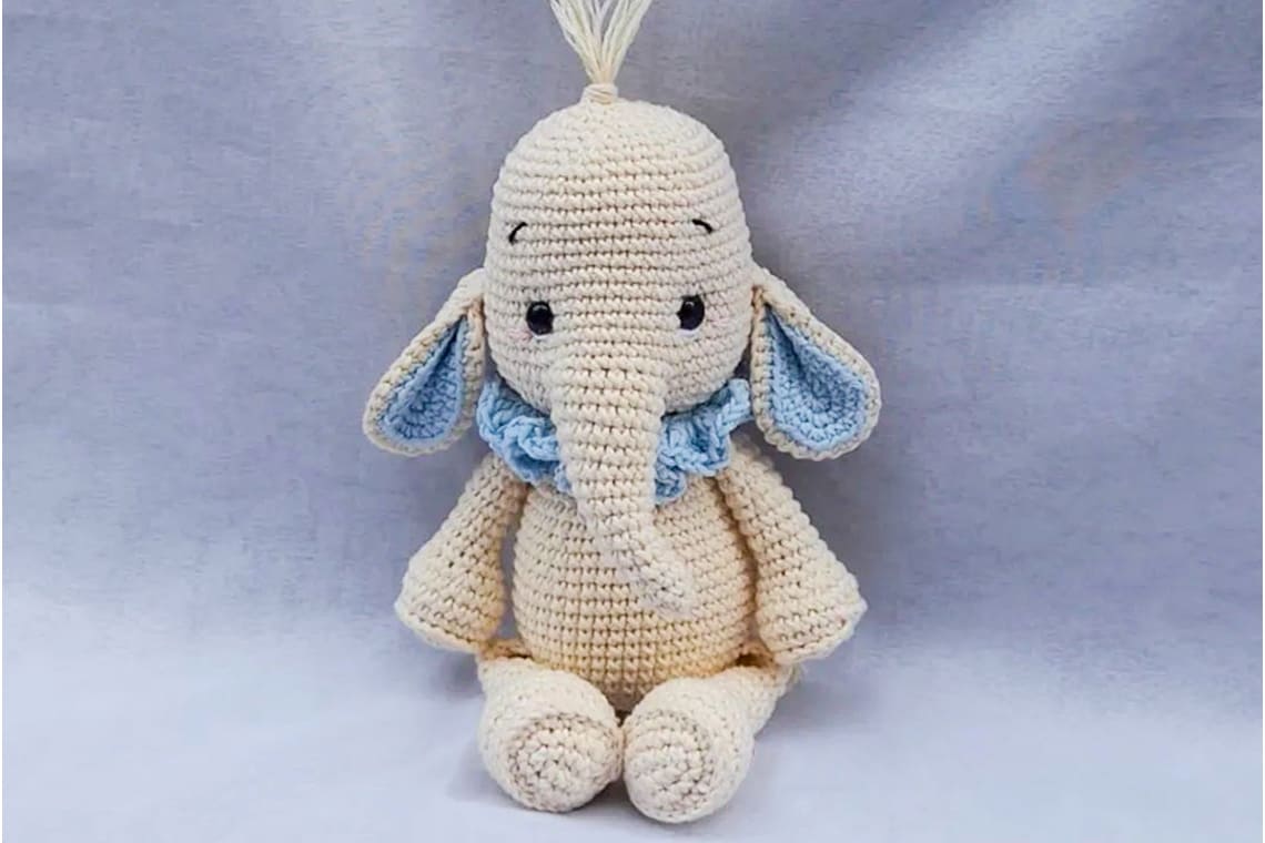 Crochet Elephant Jace PDF Free Amigurumi Patterns 1