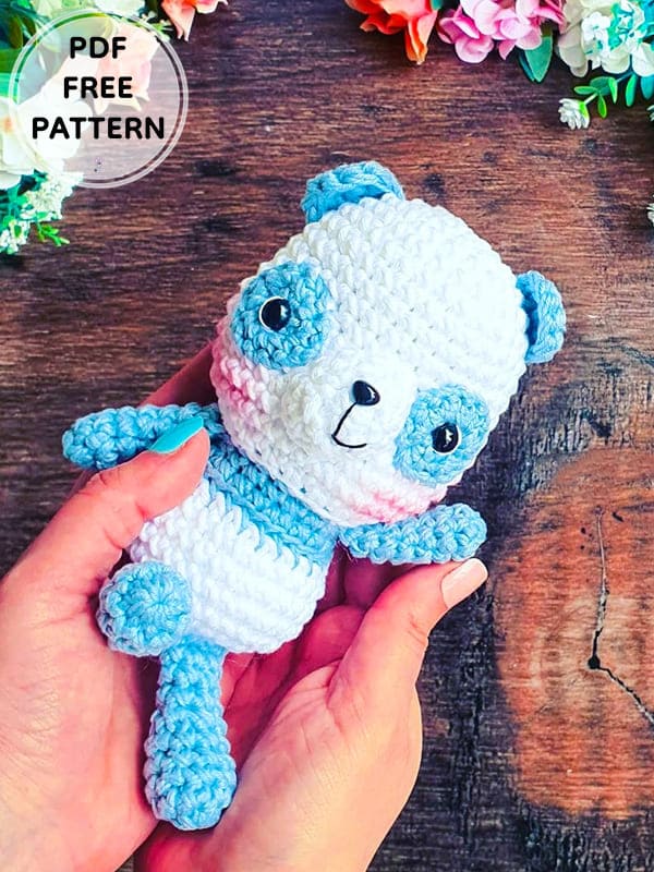 Crochet Panda Carlita Amigurumi Free PDF Pattern