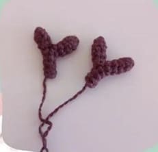 Crochet Reindeer Nora PDF Free Amigurumi Patterns Horns2