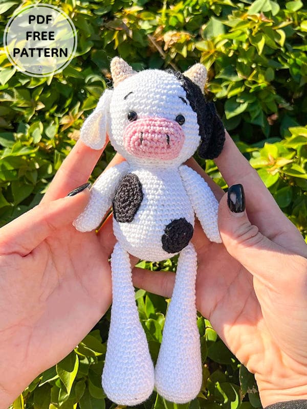 Daisy The Crochet Cow Amigurumi PDF Free Pattern
