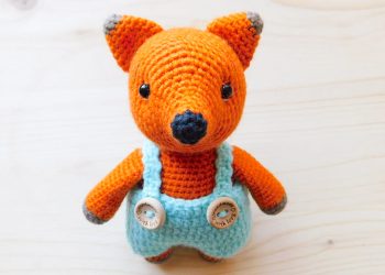 Crochet Baby Fox Cloud Amigurumi Free Pattern