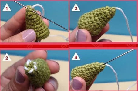 Crochet Baby Yoda Christmas PDF Free Amigurumi Patterns 01