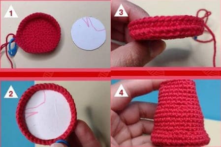 Crochet Baby Yoda Christmas PDF Free Amigurumi Patterns Body