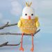 Crochet Bird Little Peacock Free Amigurumi Patterns PDF 75x75