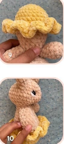 Crochet Bunny Kylie Free Amigurumi Patterns PDF Skirt