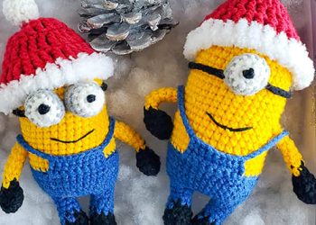 Crochet Christmas Ornaments Minion Rush Free Amigurumi Patterns