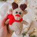 Crochet Christmas Plush Deer Amigurumi Free Pattern 1 75x75