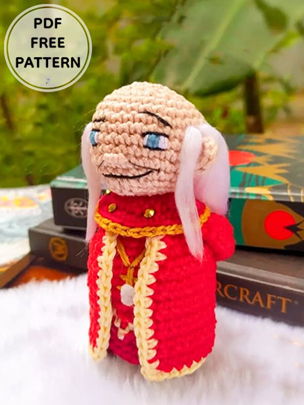 Crochet Doll Master Mage PDF Free Amigurumi Patterns 1
