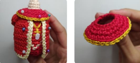 Crochet Doll Master Mage PDF Free Amigurumi Patterns Jacket3