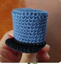 Crochet Doll Tin Soldier PDF Free Amigurumi Patterns Hat